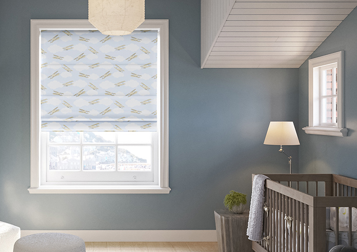 Flying Ace, Golden - Roman Blind - Image 3